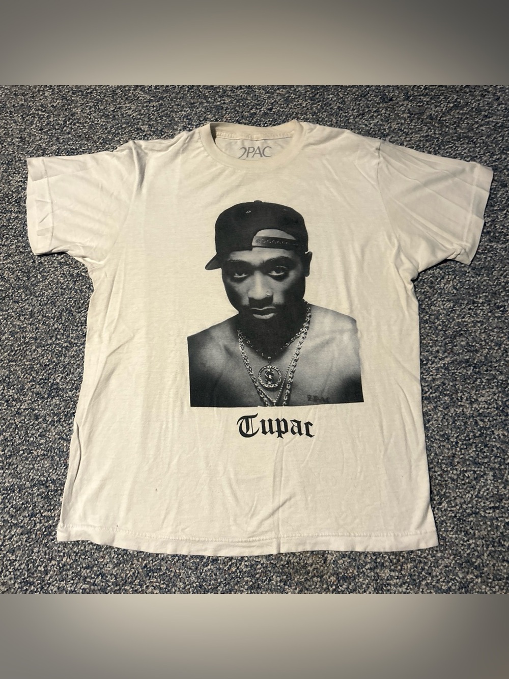 Tupac Graphic Crewneck T-Shirt